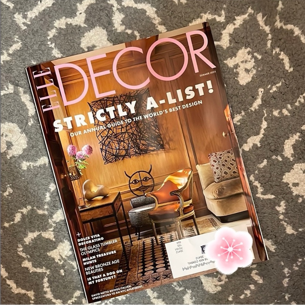 ELLE Decor Strictly A-list best edition Summer 2025
